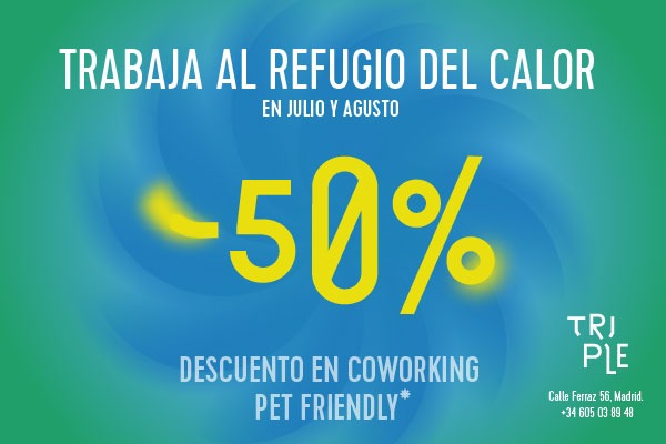 Espacio de trabajo con descuento en madrid